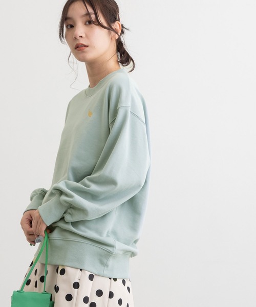 「POU DOU DOU」 スウェットカットソー 3 アイボリー レディース_画像3