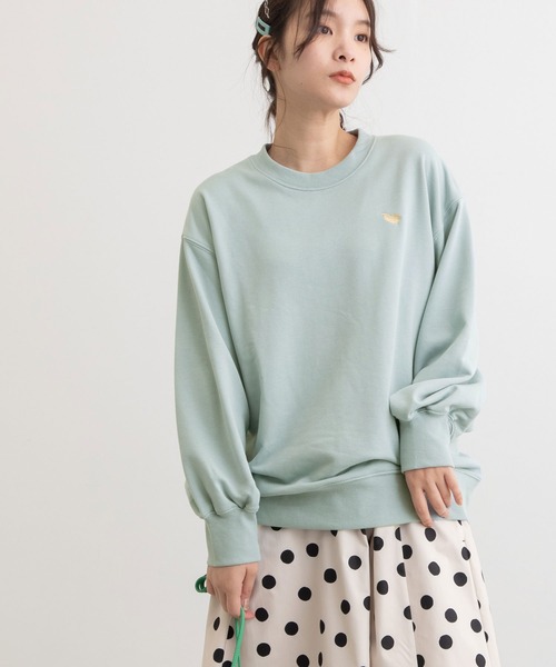 「POU DOU DOU」 スウェットカットソー 3 アイボリー レディース_画像5