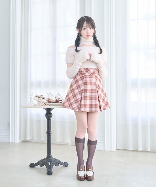 Rose Muse（ロゼミューズ） スカート Tuck flare pants skirt
