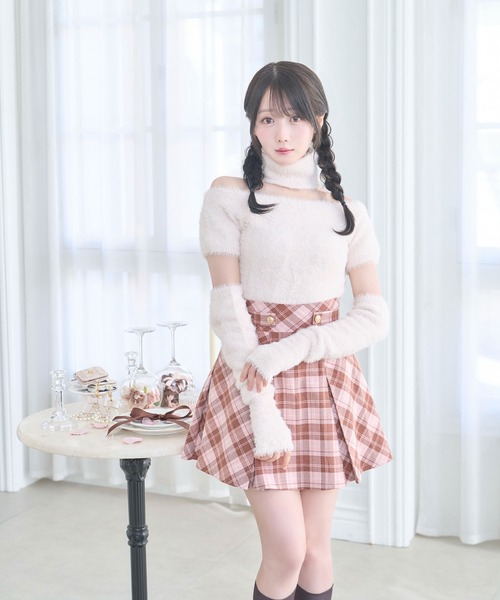 Rose Muse（ロゼミューズ） スカート Tuck flare pants skirt