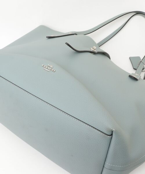「COACH」 トートバッグ - ブルー レディース