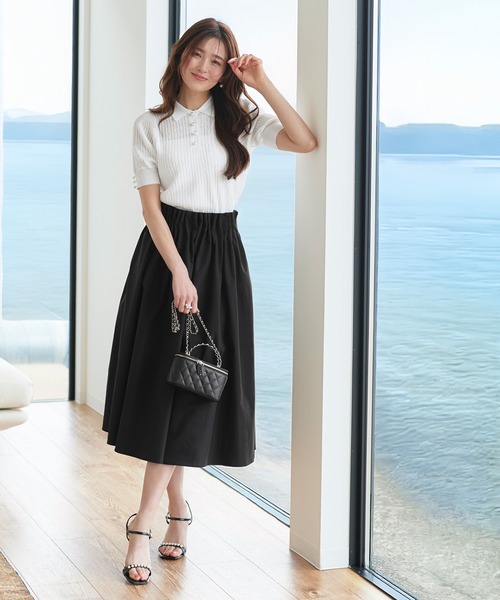 RUIRUE BOUTIQUE（ルイルエブティック） ロング スカート 洗える