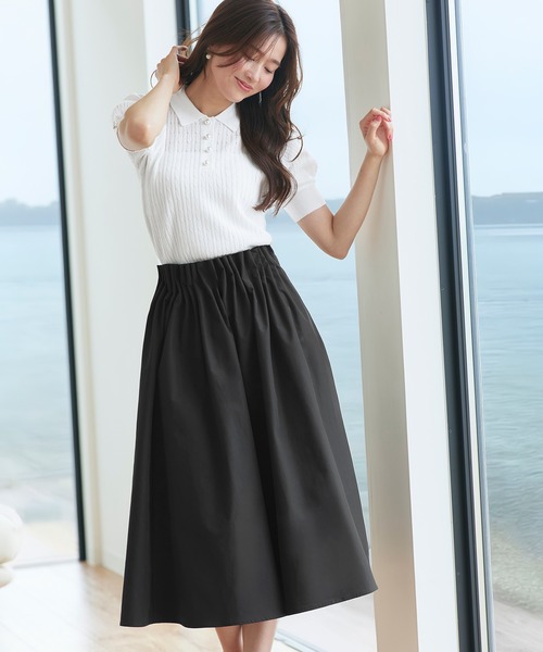 RUIRUE BOUTIQUE（ルイルエブティック） ロング スカート 洗える
