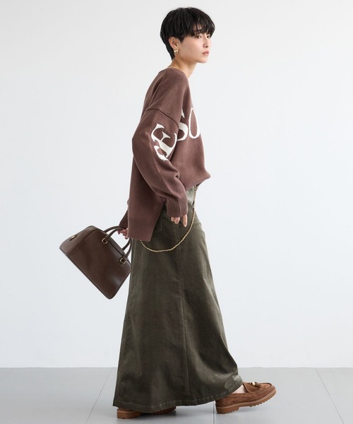 「PICCADILLY」 ロングスカート M グリーン レディース_画像3