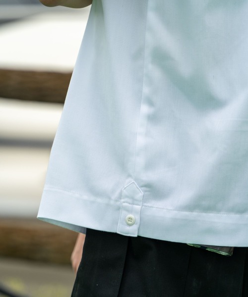 「FCTY.」 半袖シャツ LARGE グレー メンズ_画像6