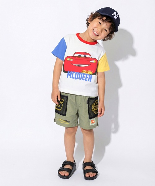 Disney（ディズニー） tシャツ カーズ キャラクターBIGフェイスTシャツ