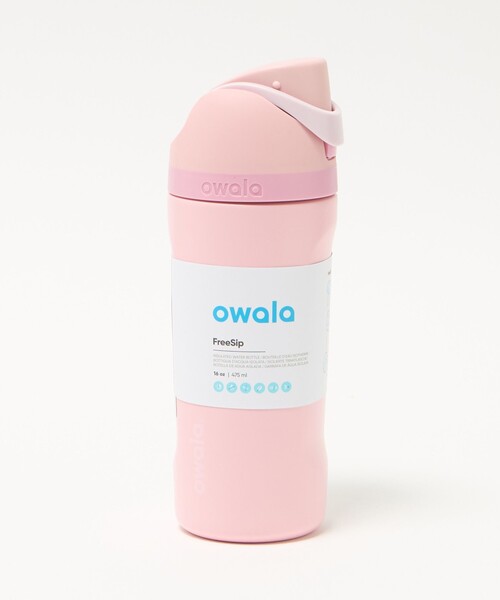 日本未発売カラー Owala 子ども用水筒 475ml ピンク owala（オワラ） 水筒 「owala」FREESIP ボトル/475ml : ZOZOTOWN