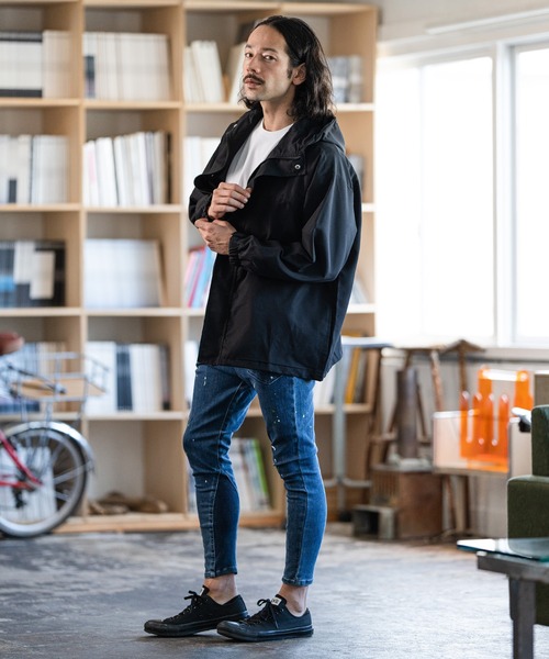 「CAMBIO」 スキニーデニムパンツ S インディゴブルー メンズの画像