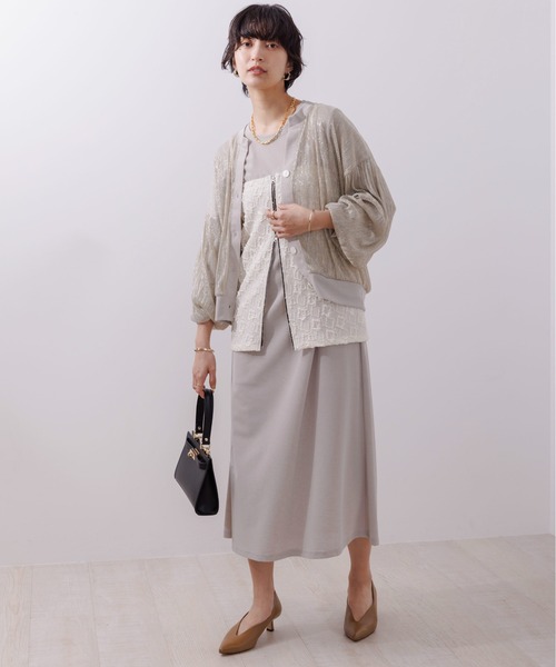 「Eimee Law」 カーディガン 38 グリーン レディース_画像2