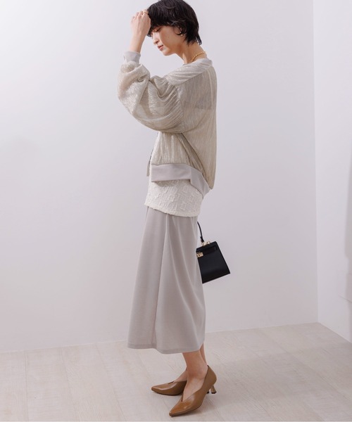 「Eimee Law」 カーディガン 38 グリーン レディース_画像3