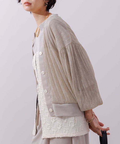「Eimee Law」 カーディガン 38 グリーン レディース_画像5