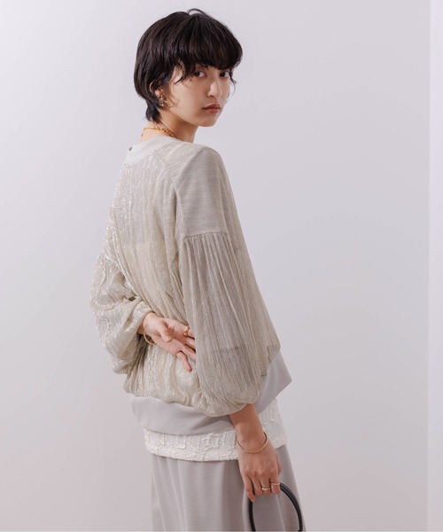 「Eimee Law」 カーディガン 38 グリーン レディース_画像8