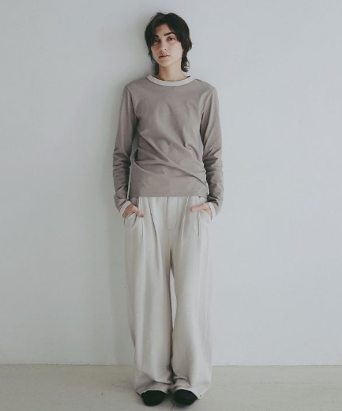 ETRE TOKYO（エトレトウキョウ） ワイドパンツ スウェットパンツ