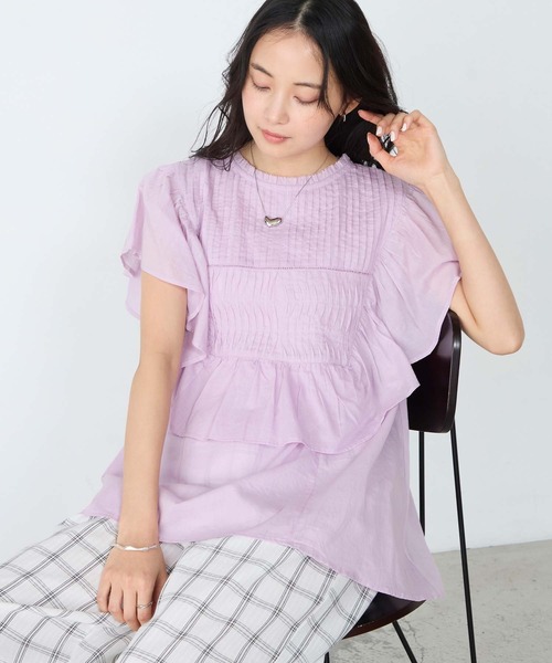 forksy.（フォルクシー） ブラウス シャツ 夏 半袖 「forksy.」インド