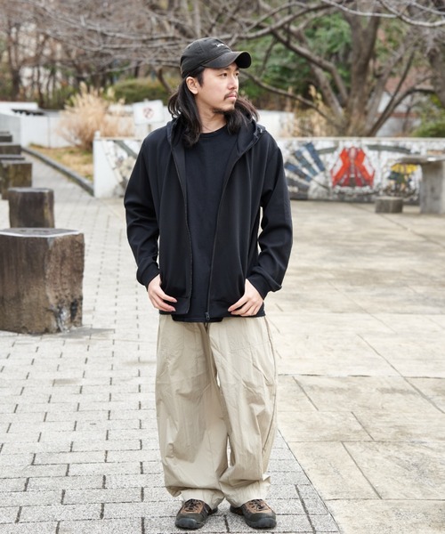 NO NEED（ノーニード） tシャツ ストレッチジップパーカー メンズ