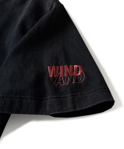 WIND AND SEA WDS ウィンダンシー ロゴTシャツ ブラック S WIND AND SEA - WIND AND SEA CHAMPION WDS S/S T-SHIRT 黒の通販 by