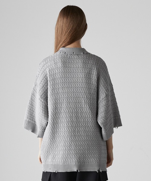 CLEL（クレイル） 半袖ニット S グレー メンズ : ZOZOTOWN Yahoo!店