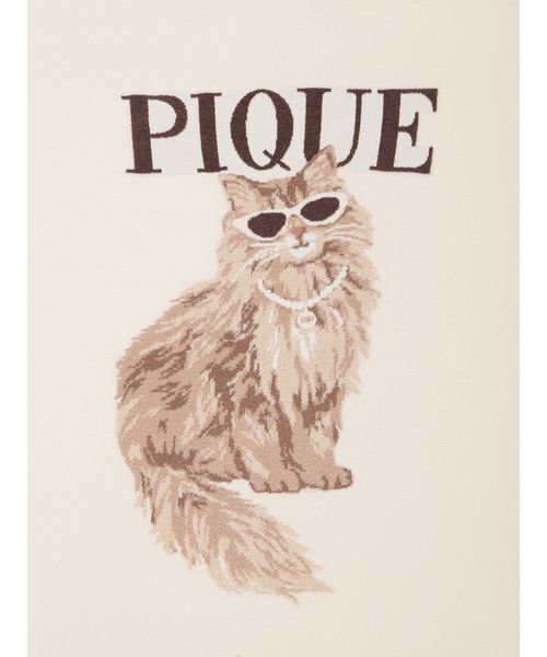 ジェラートピケ　ファッションCATS&DOGSジャガードブランケット gelato pique（ジェラートピケ） ブランケット ファッションCATS＆DOGS