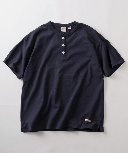 Goodwear（グッドウェア） ヘンリーネック tシャツ 「75」「Goodwear