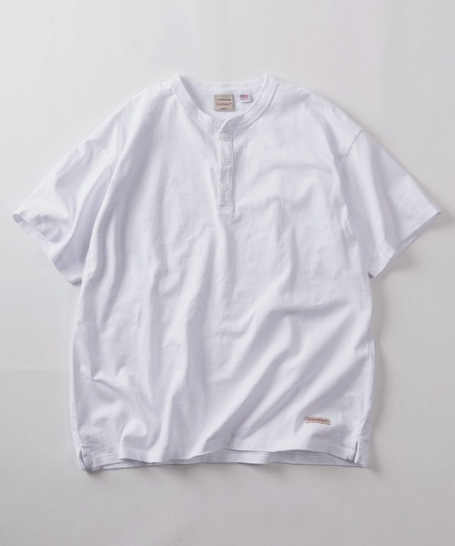 Goodwear（グッドウェア） ヘンリーネック tシャツ 「75」「Goodwear