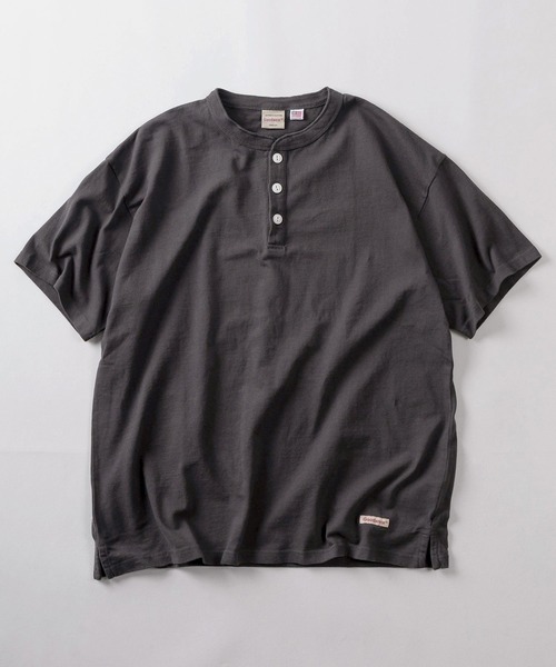 Goodwear（グッドウェア） ヘンリーネック tシャツ 「75」「Goodwear