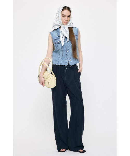 MOUSSY（マウジー） ベスト ジレ COMPACT DENIM ベスト レディース
