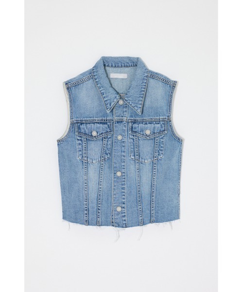 MOUSSY（マウジー） ベスト ジレ COMPACT DENIM ベスト レディース