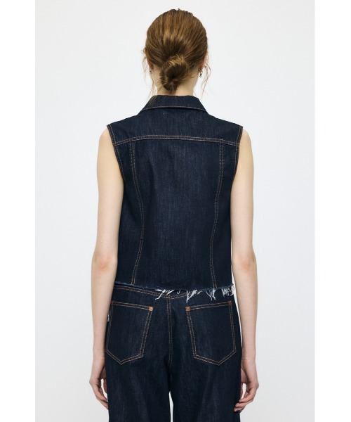MOUSSY（マウジー） ベスト ジレ COMPACT DENIM ベスト レディース