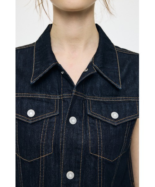MOUSSY（マウジー） ベスト ジレ COMPACT DENIM ベスト レディース
