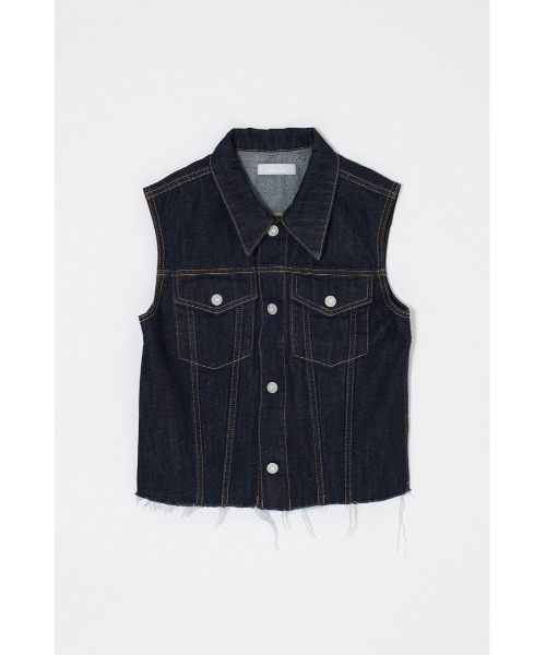 MOUSSY（マウジー） ベスト ジレ COMPACT DENIM ベスト レディース