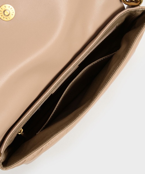 「CHARLES & KEITH」 2WAYバッグ M ブラック レディース_画像4