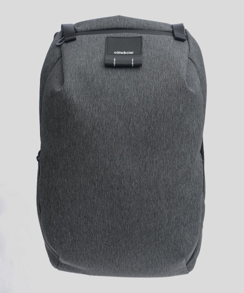 デイバック リュック 「cote＆ciel/コートエシエル」 Saru EcoYarn Black Melange メンズ レディース