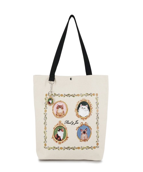 「PAUL & JOE ACCESSOIRES」 トートバッグ FREE ブラック レディース_画像7