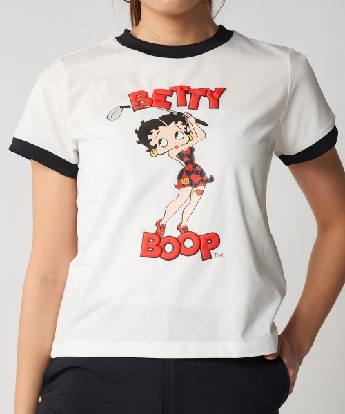 Loudmouth ラウンドマウス Betty Boop 半袖Tシャツ BETTY BOOP（ベティ ブープ） tシャツ 半袖 「Loudmouth:ラウドマウス