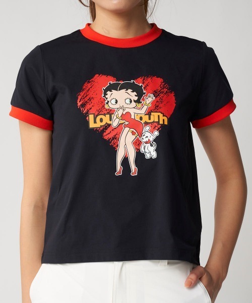 BETTY BOOP（ベティ ブープ） tシャツ 半袖 「Loudmouth:ラウドマウス