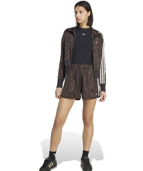アディダス  サテン スネークプリント セットアップ 26ss adidas（アディダス） パンツ adidas SNAKE PRINT SATIN SHORTS