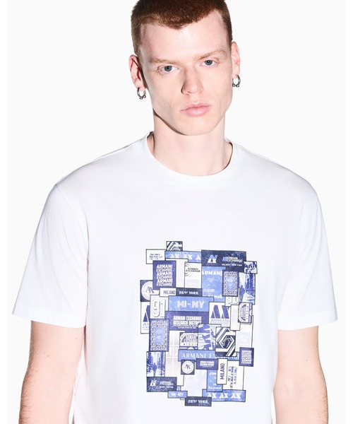 ARMANI EXCHANGE tシャツ 「A|X アルマーニ エクスチェンジ」ロゴ