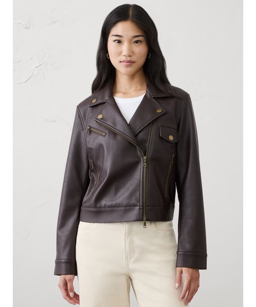 ARMANI EXCHANGE レザージャケット ライダース 「A|X アルマーニ