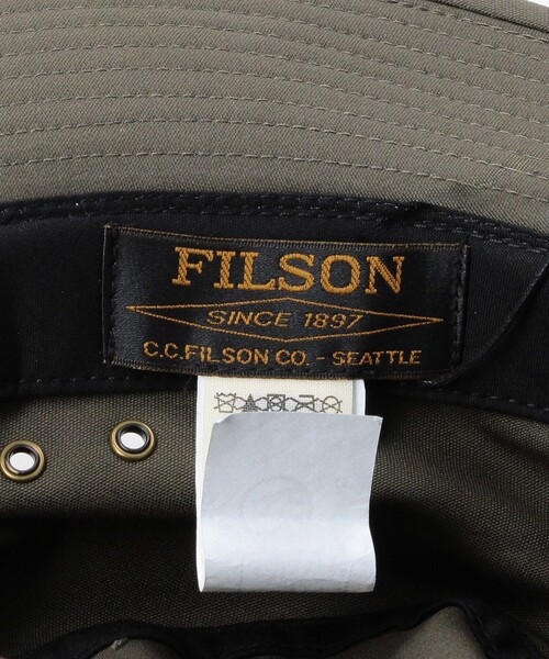FILSON（フィルソン） 帽子 ハット uvカット 紫外線カット メンズ