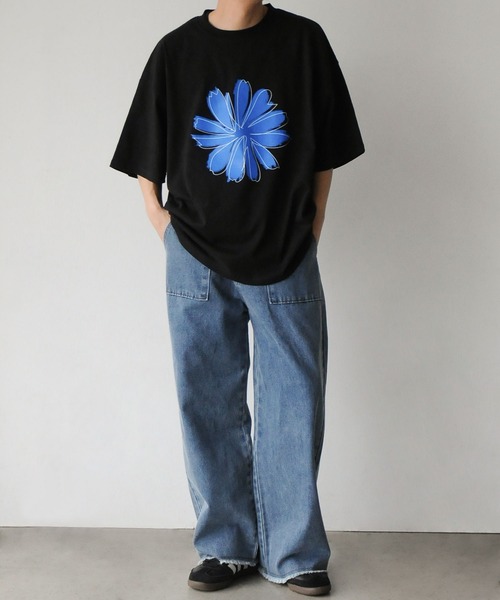 「Nilway」 半袖Tシャツ LARGE ホワイト メンズ_画像3