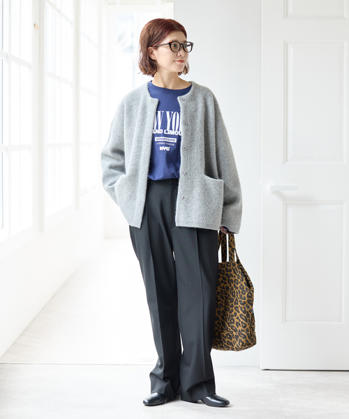 スラックス パンツ 2WAYストレッチスリムストレートパンツ レディース | Spick＆Span | 03