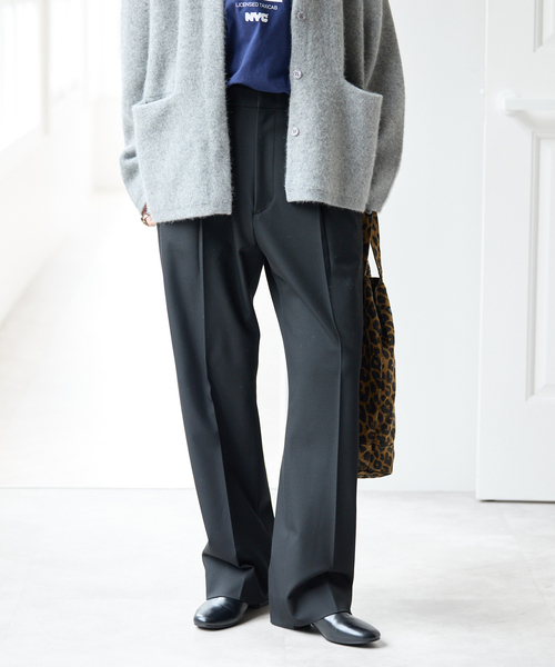 スラックス パンツ 2WAYストレッチスリムストレートパンツ レディース | Spick＆Span | 07