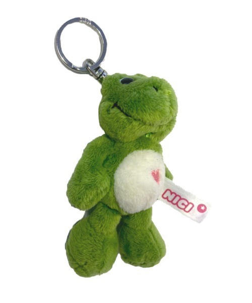 nici（ニキ） キーホルダー NICI/キーリング BB フロッグ ニコ 10cm