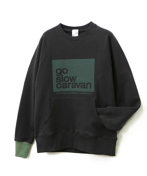 くためにブ スウェット W ZOZOTOWN PayPayモール店 - 通販 - PayPayモール 空紡糸裏毛 gsc LOGO プリントラグランクルースウェット ─などなどお