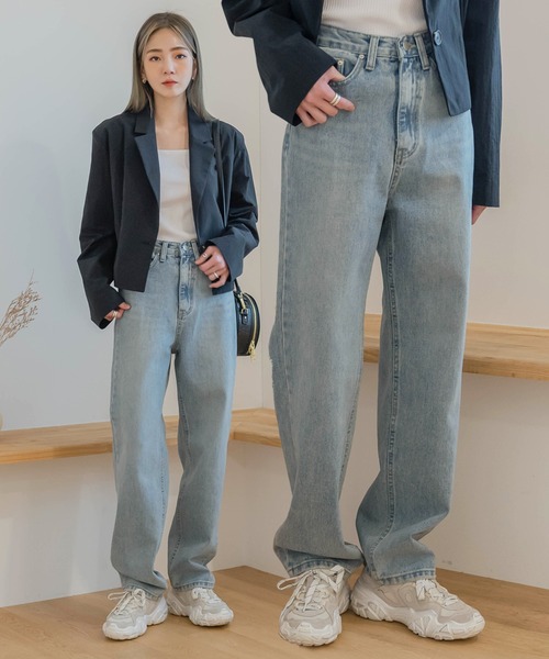 パンツ デニム ジーンズ ベーシックライトブルーデニムパンツ Zozotown Paypayモール店 通販 Paypayモール