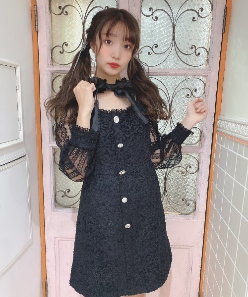Swankiss（スワンキス） ワンピース TS romantic lace O/P : ZOZOTOWN 