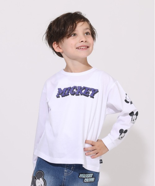 Tシャツ Tシャツ 親子お揃い ディズニー 袖プリントロンt 5396k Zozotown Yahoo 店 通販 Yahoo ショッピング