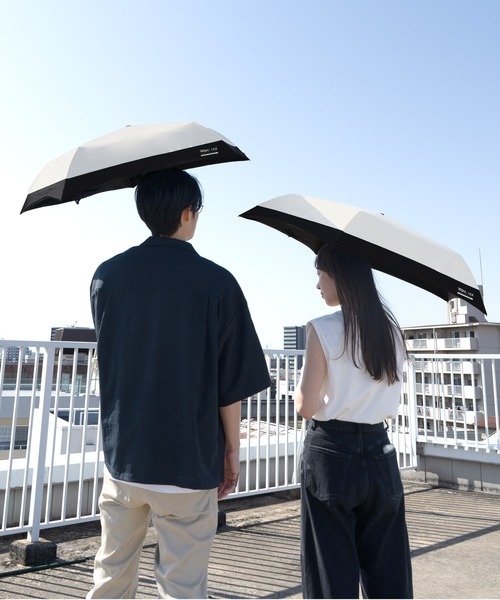 【新品未使用】Wpc. 日傘 (ブラック) 2way 完全遮光 Wpc. IZA 折りたたみ傘 完全遮光 IZA「Light＆Slim」 軽量 日傘