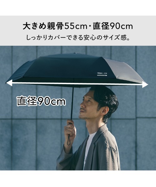 Wpc. IZA 折りたたみ傘 完全遮光 IZA「Light＆Slim」 軽量 日傘