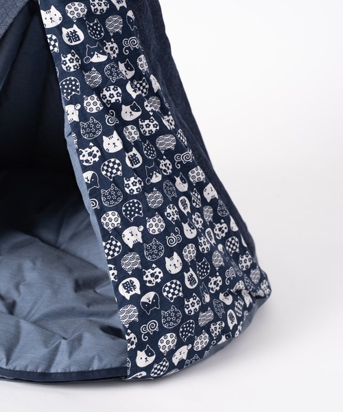 【 nyan de bal / ニャンデバル 】【 Jumou / ジュモウ 】 羽毛のキャットテント ねこ ネコ 猫 にゃんこ cat tent F de nyan bal ニャンデバル Jumou ジュモウ 羽毛のキャットテント ねこ ネコ にゃんこ cat tent salle